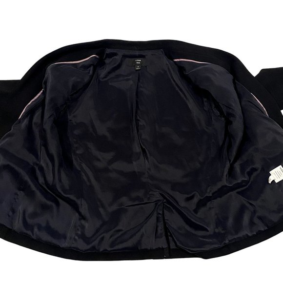 J. Crew 365 Going Out Blazer In Stretch Twill Black Size 14 - Picture 10 of 10